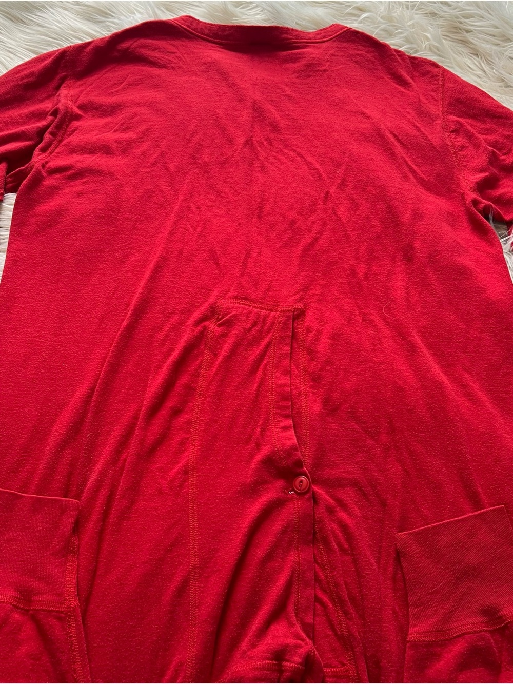 Vintage Duofold One Piece Suit Long Johns Mens XL Thermal Underwear Red USA - Picture 8 of 10
